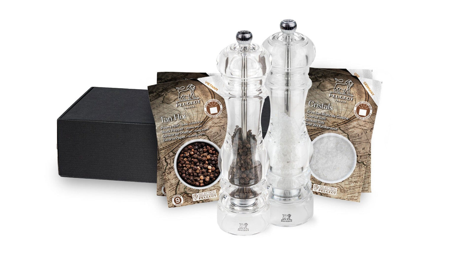 Geschenkset Nancy Salz- & Pfeffermühlen 22cm