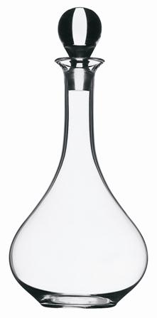Längliche Karaffe für Rotwein