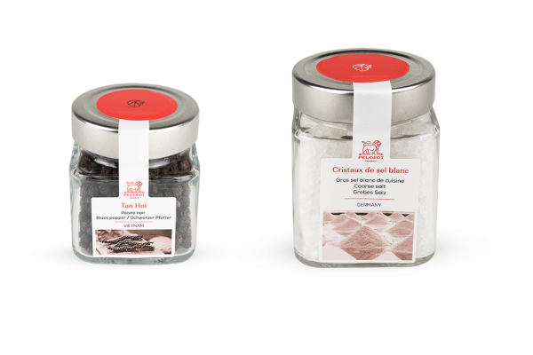 Gewürzduo Schwarzer Vietnam - Pfeffer | grobes Mühlensalz